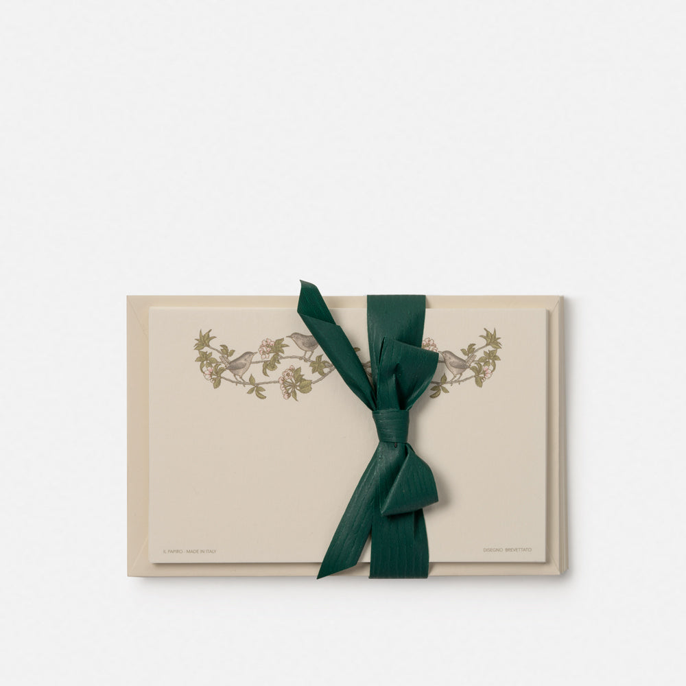 Biglietto doppio piccolo con busta<br>Scriccioli