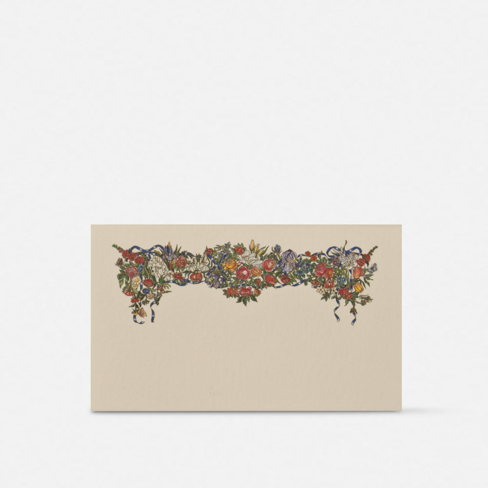 Biglietto doppio con busta<br>Floreale