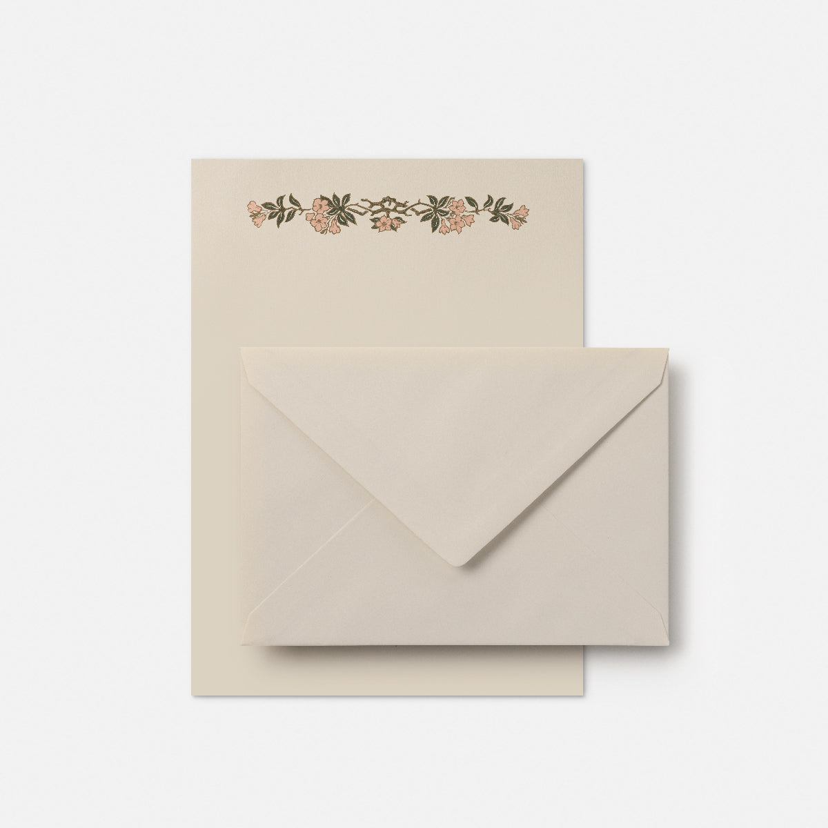 Stationery paper - Flower branch