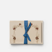 Stationery paper - Red frame