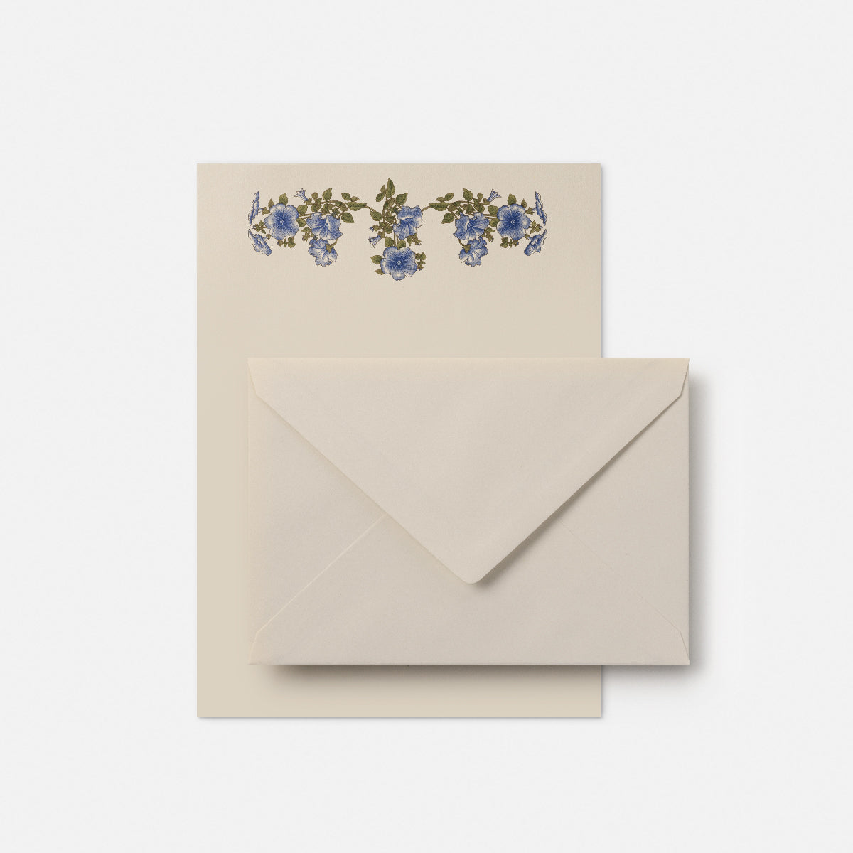 Stationery paper - Petunias