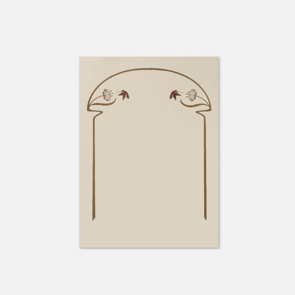 Stationery paper - Hummingbird