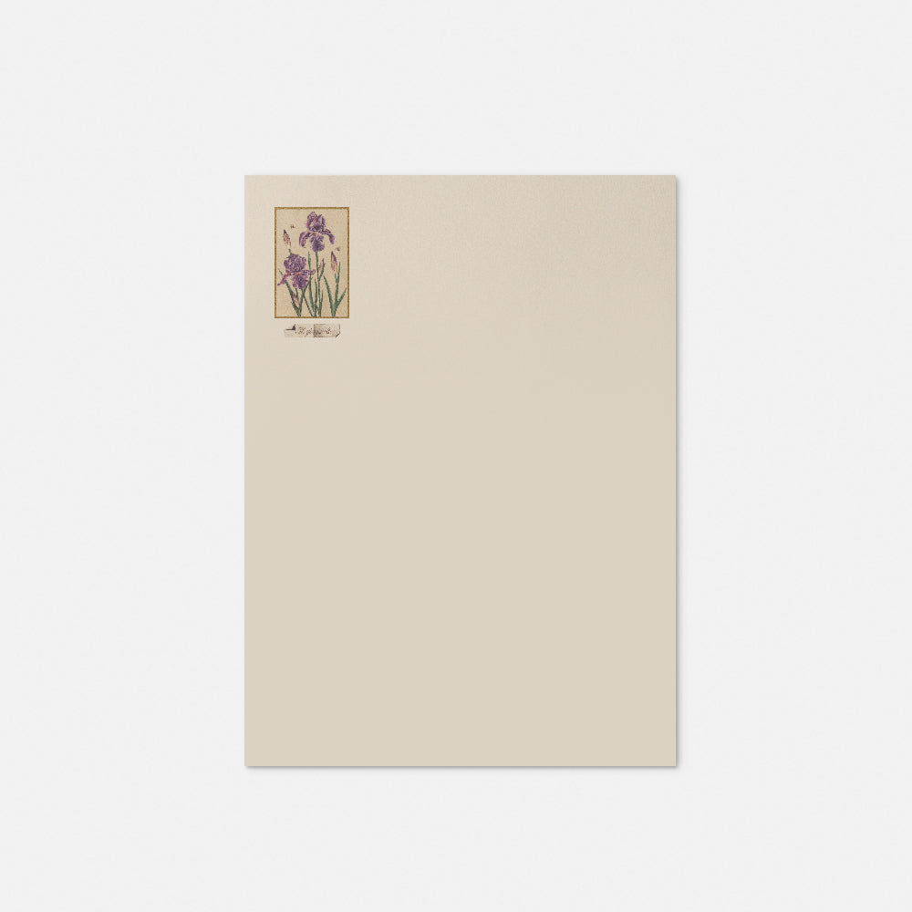 Stationery paper - Iris