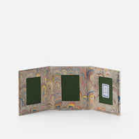 Cornice per 3 foto<br>Collezione Pavoni