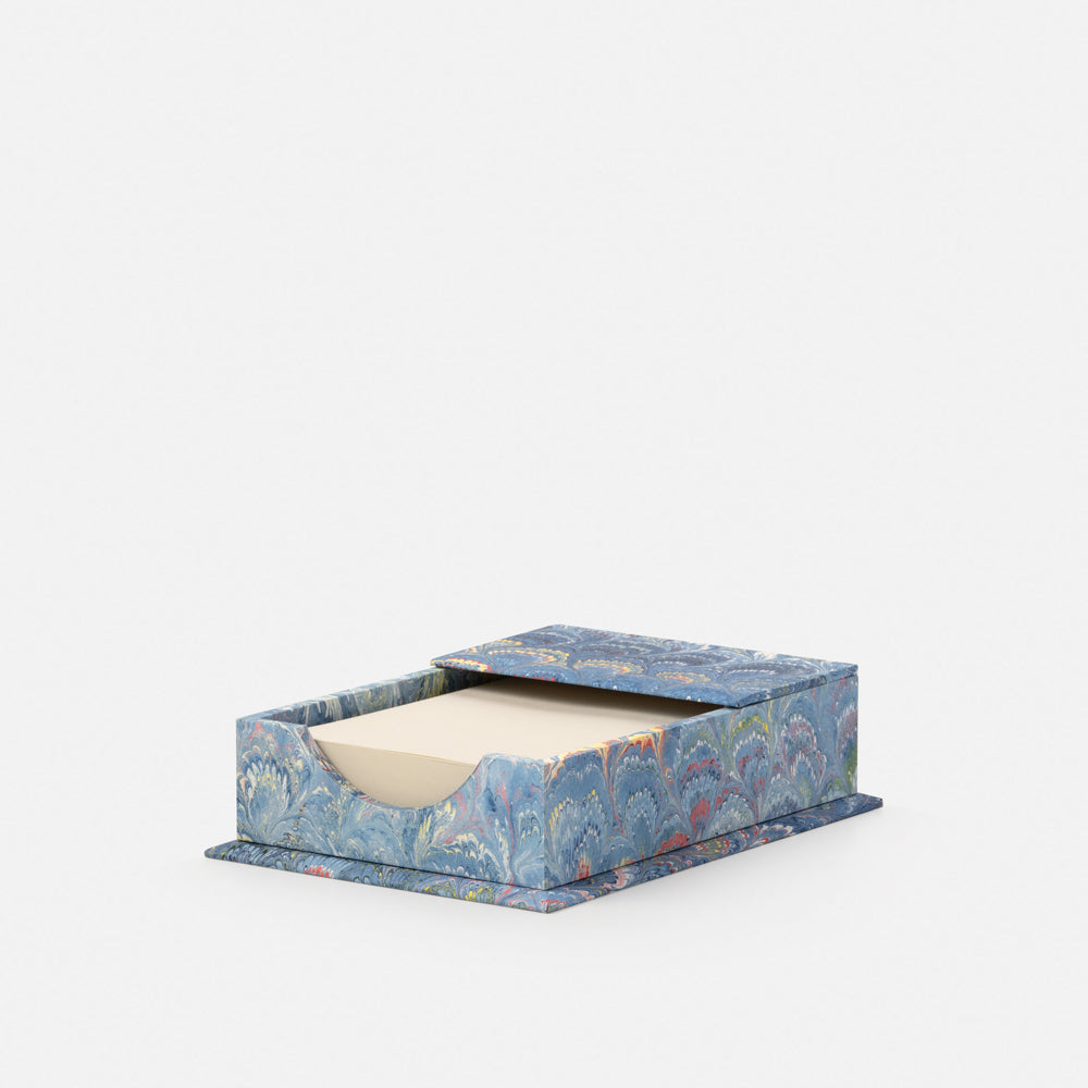 Wooden Memo Holder - Peacocks