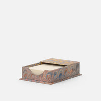 Wooden Memo Holder - Peacocks