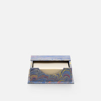 Wooden Memo Holder - Peacocks