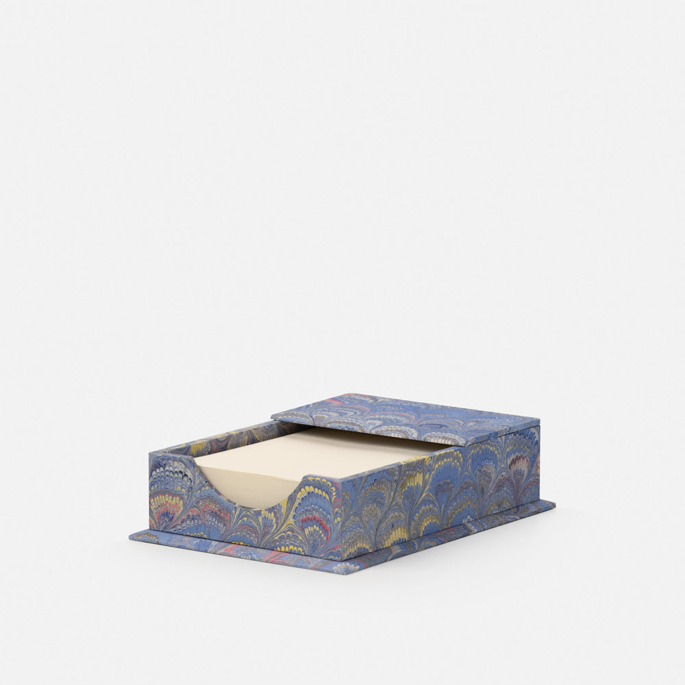Wooden Memo Holder - Peacocks