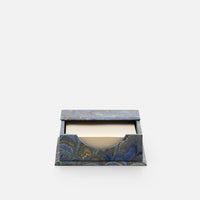 Wooden Memo Holder - Peacocks
