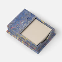Wooden Memo Holder - Peacocks
