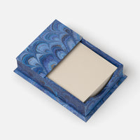 Wooden Memo Holder - Peacocks
