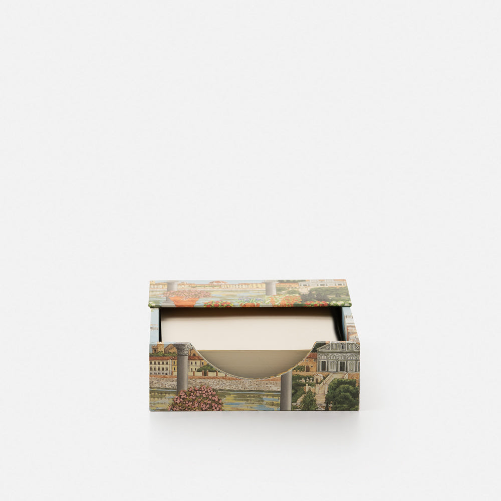 Wooden memo holder - Lithographed