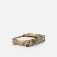 Wooden memo holder - Lithographed
