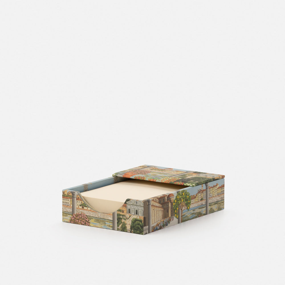 Wooden memo holder - Lithographed