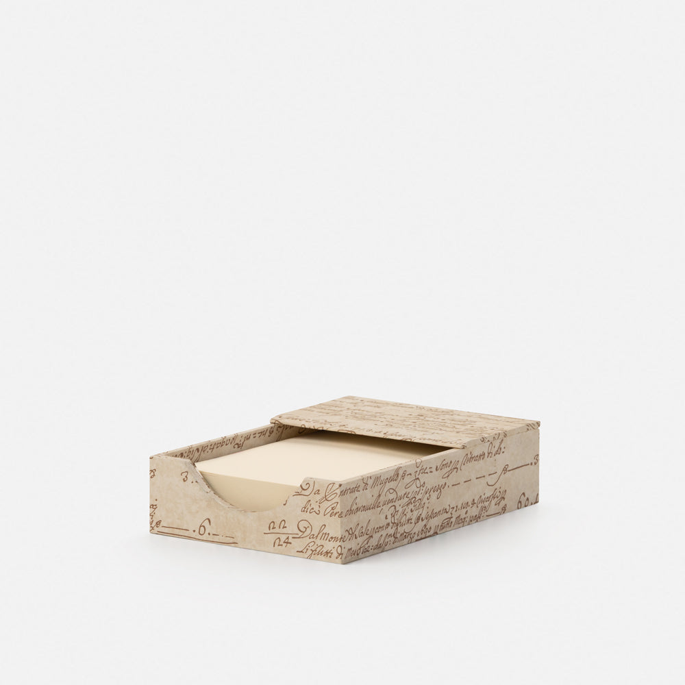 Wooden memo holder - Lithographed