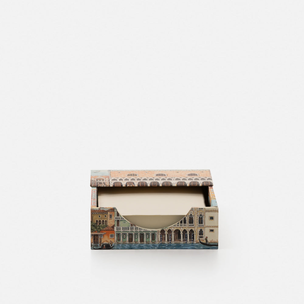 Wooden memo holder - Lithographed