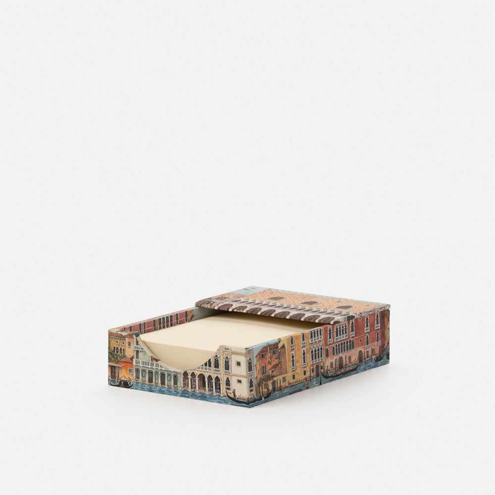 Wooden memo holder - Lithographed