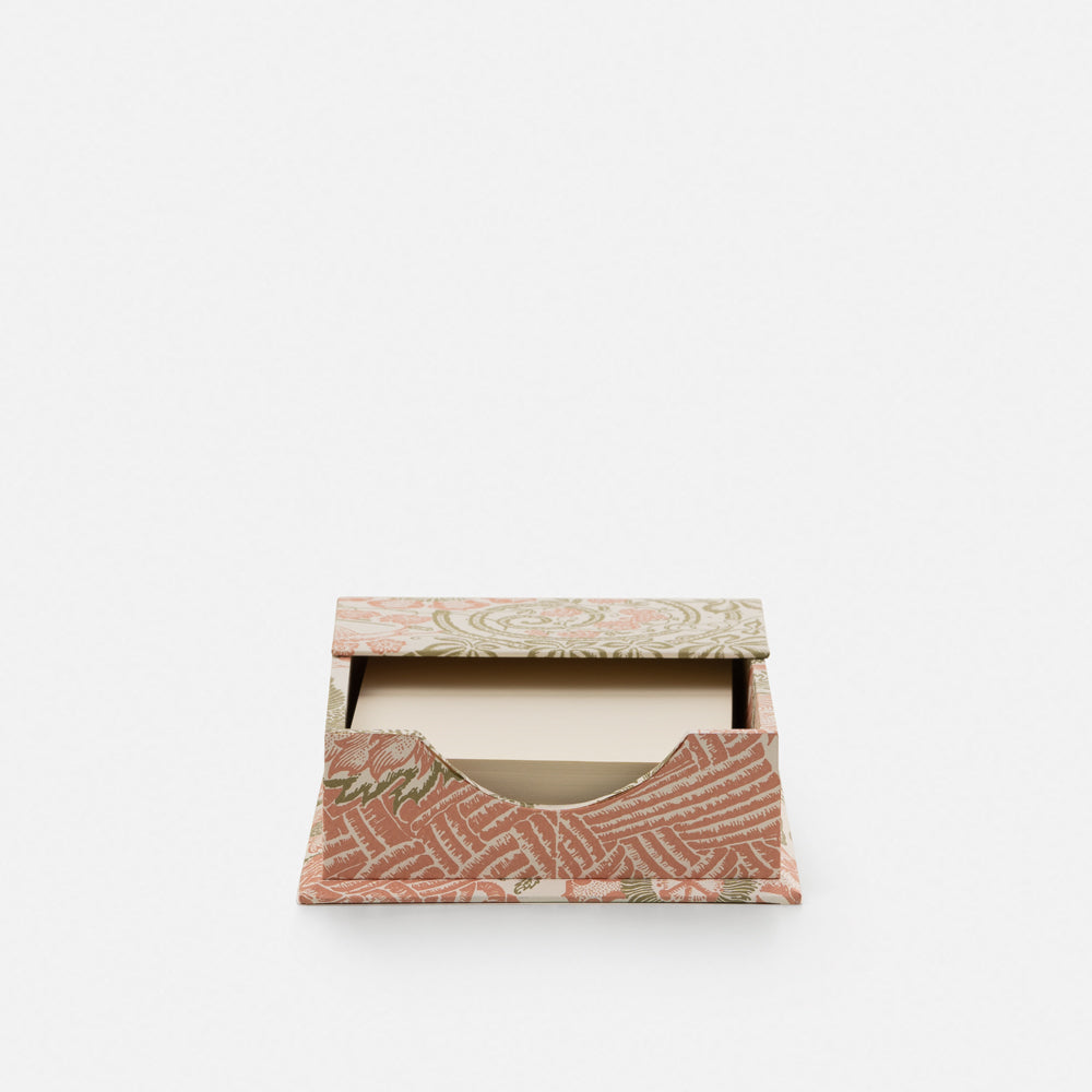 Memo holder - woodblock
