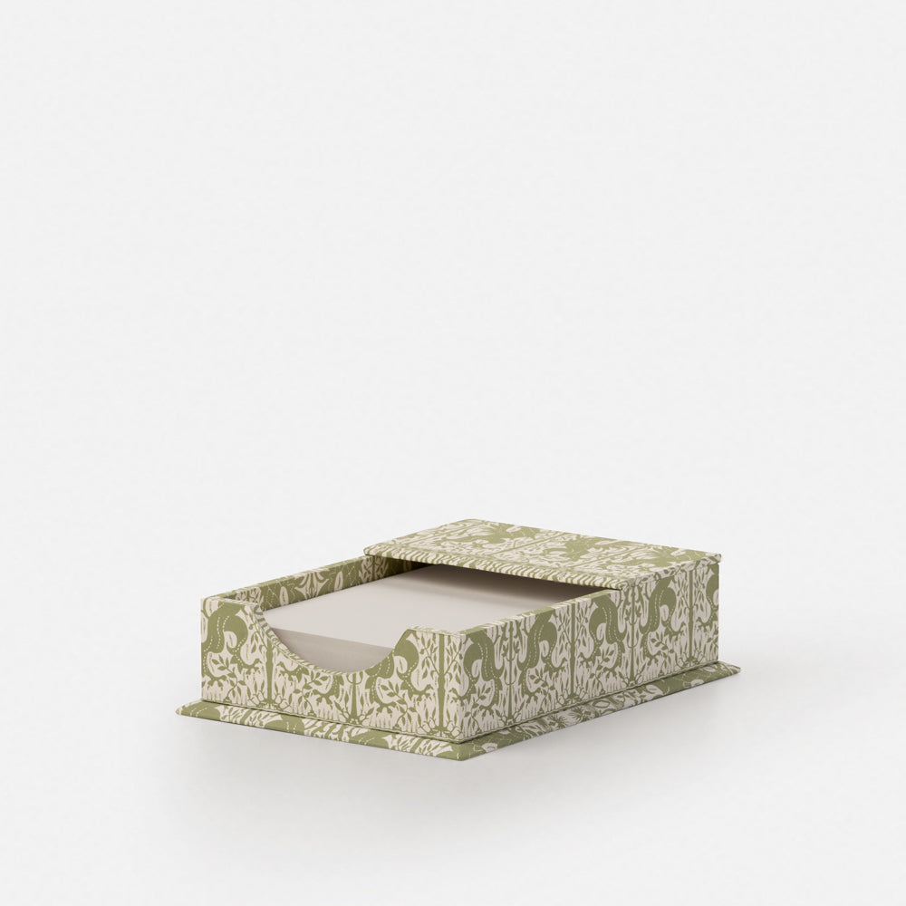 Memo holder - woodblock