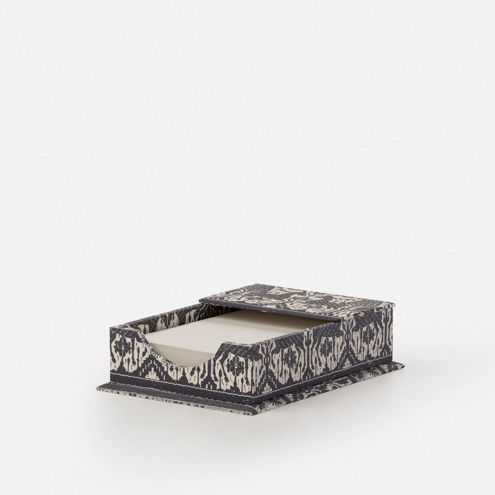 Memo holder - woodblock