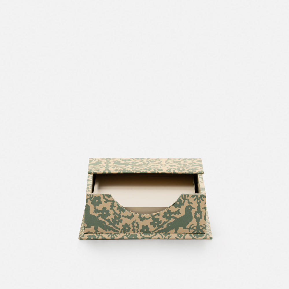 Memo holder - woodblock