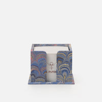 Wooden Memo Holder - Peacocks