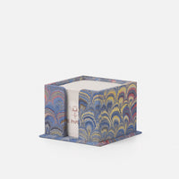 Wooden Memo Holder - Peacocks