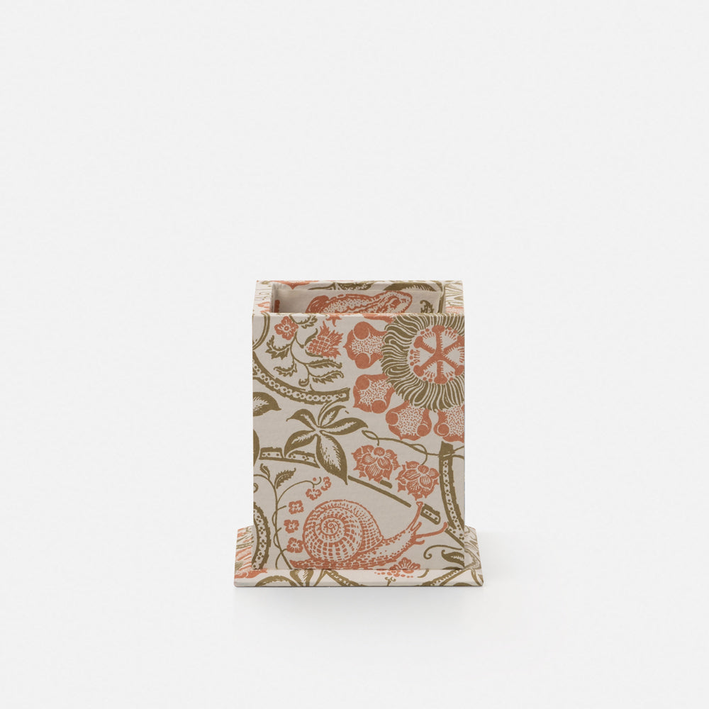 Pencil holder - woodblock