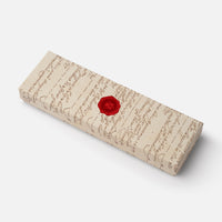 Set sigillo in ottone con ceralacca<br>Ape