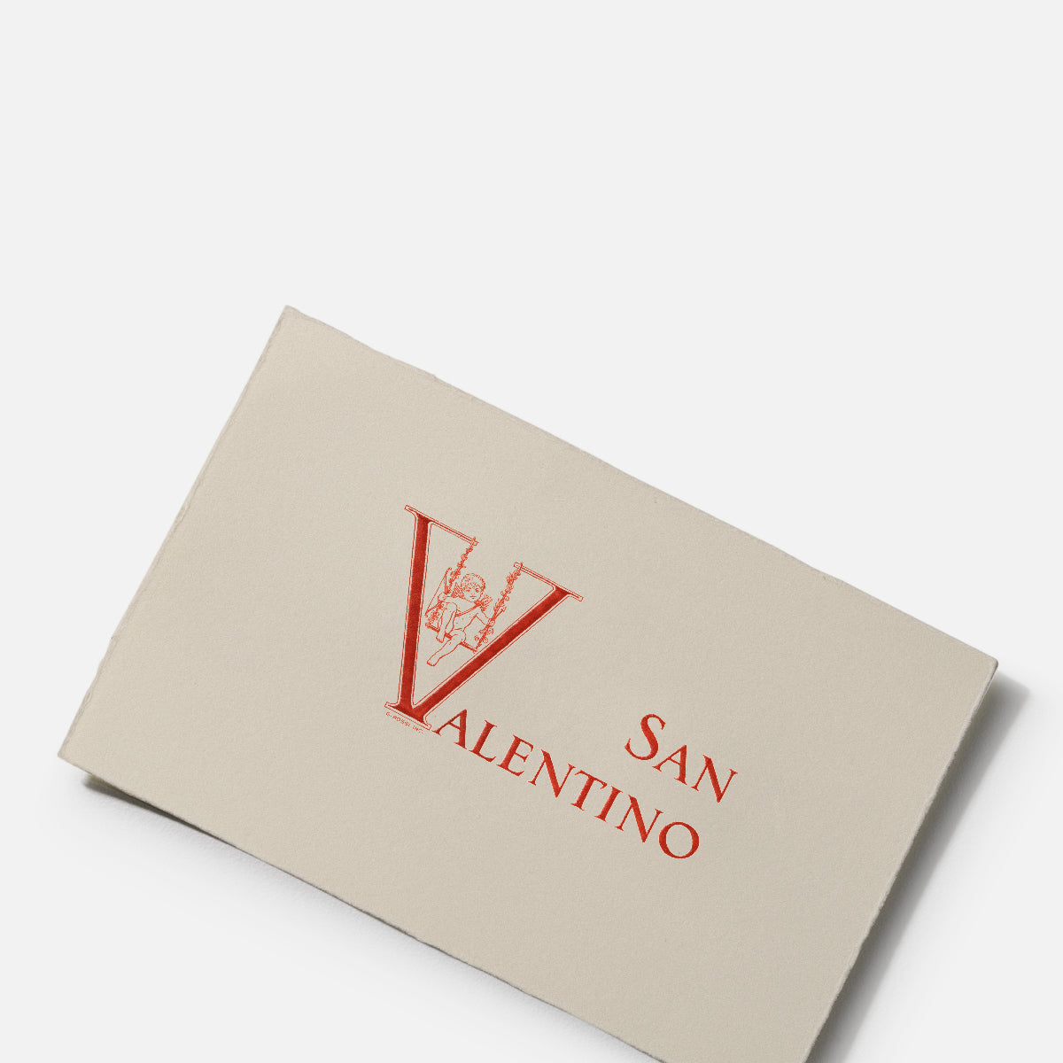 Biglietto singolo con busta<br>San Valentino