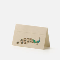 Segnaposto - Pavone<br>Collezione Animali