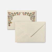 Biglietto doppio con busta<br>Botanica