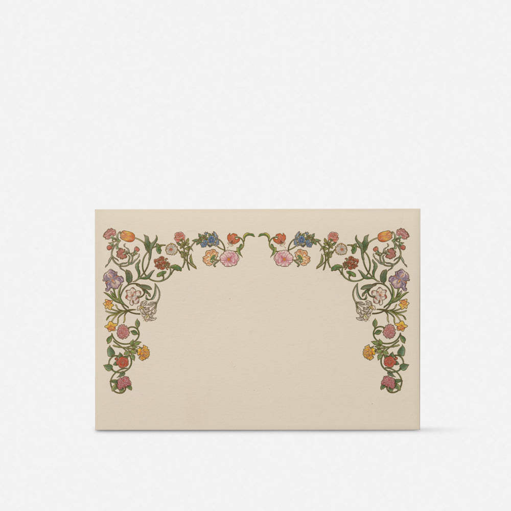 Biglietto doppio con busta<br>Botanica