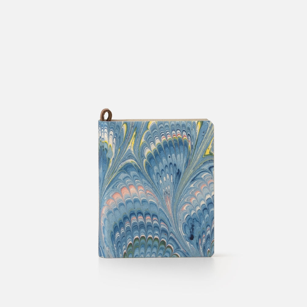 Mini taccuino pagine bianche<br>Copertina morbida - Collezione cottonpaper Pavoni