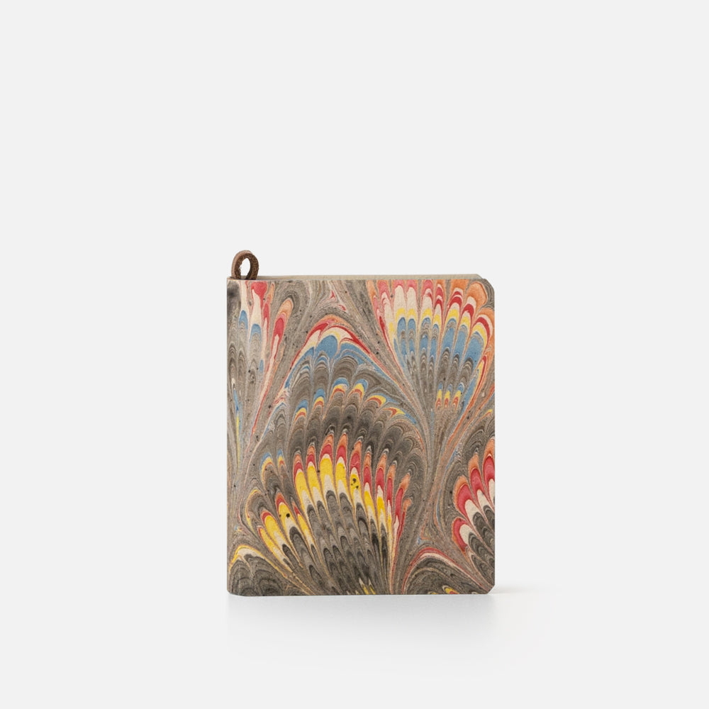 Mini taccuino pagine bianche<br>Copertina morbida - Collezione cottonpaper Pavoni