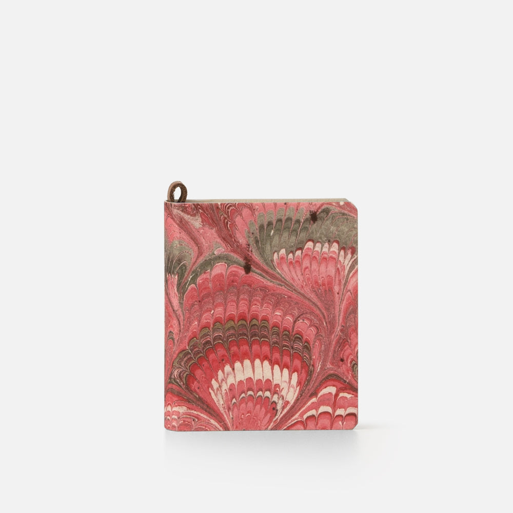 Mini taccuino pagine bianche<br>Copertina morbida - Collezione cottonpaper Pavoni
