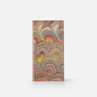 Taccuino pagine a righe<br>Copertina rigida - Collezione Pavoni
