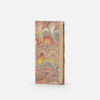 Taccuino pagine a righe<br>Copertina rigida - Collezione Pavoni