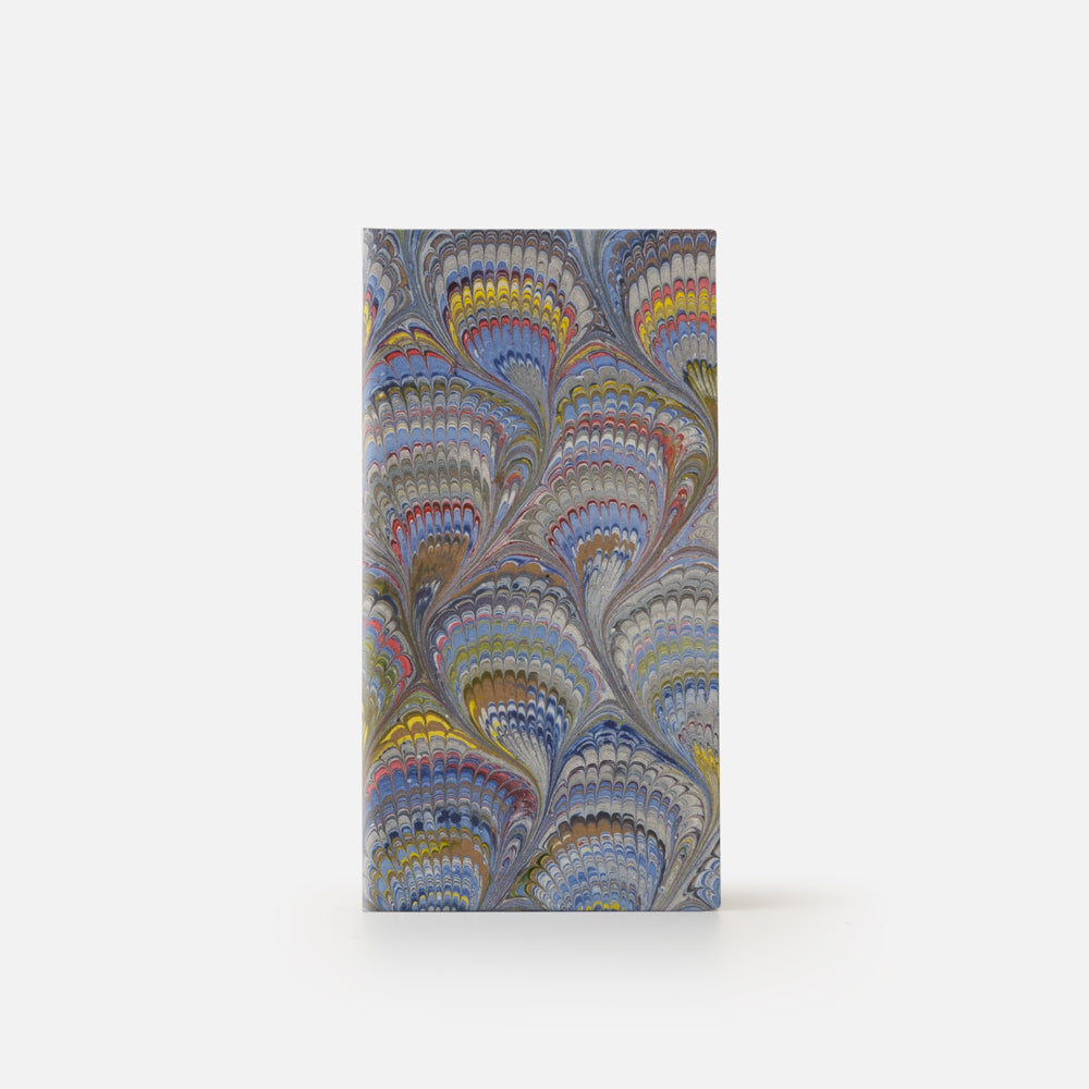Taccuino pagine a righe<br>Copertina rigida - Collezione Pavoni