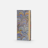 Taccuino pagine a righe<br>Copertina rigida - Collezione Pavoni