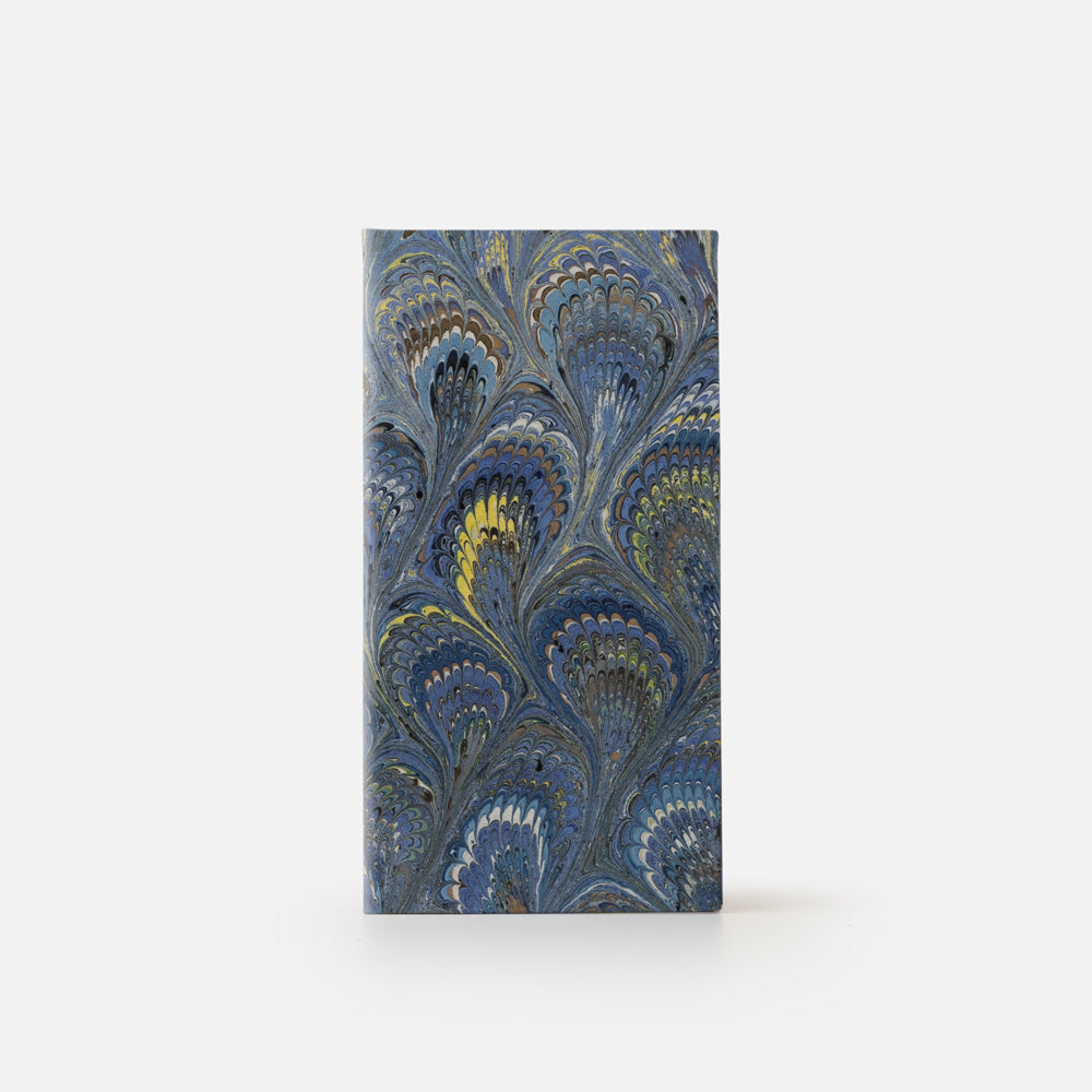 Taccuino pagine a righe<br>Copertina rigida - Collezione Pavoni