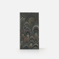 Taccuino pagine a righe<br>Copertina rigida - Collezione Pavoni