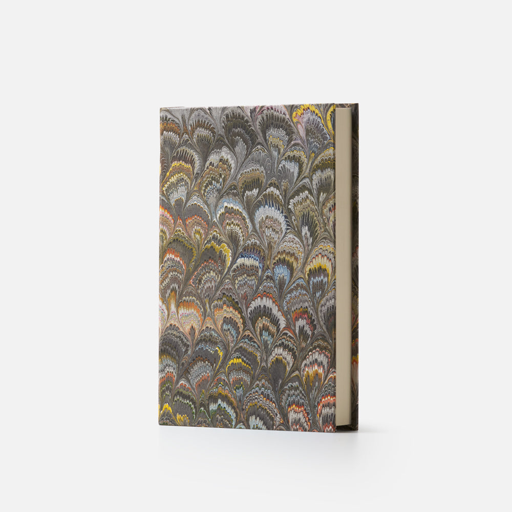 Taccuino pagine bianche<br>Copertina rigida - Collezione Pavoni