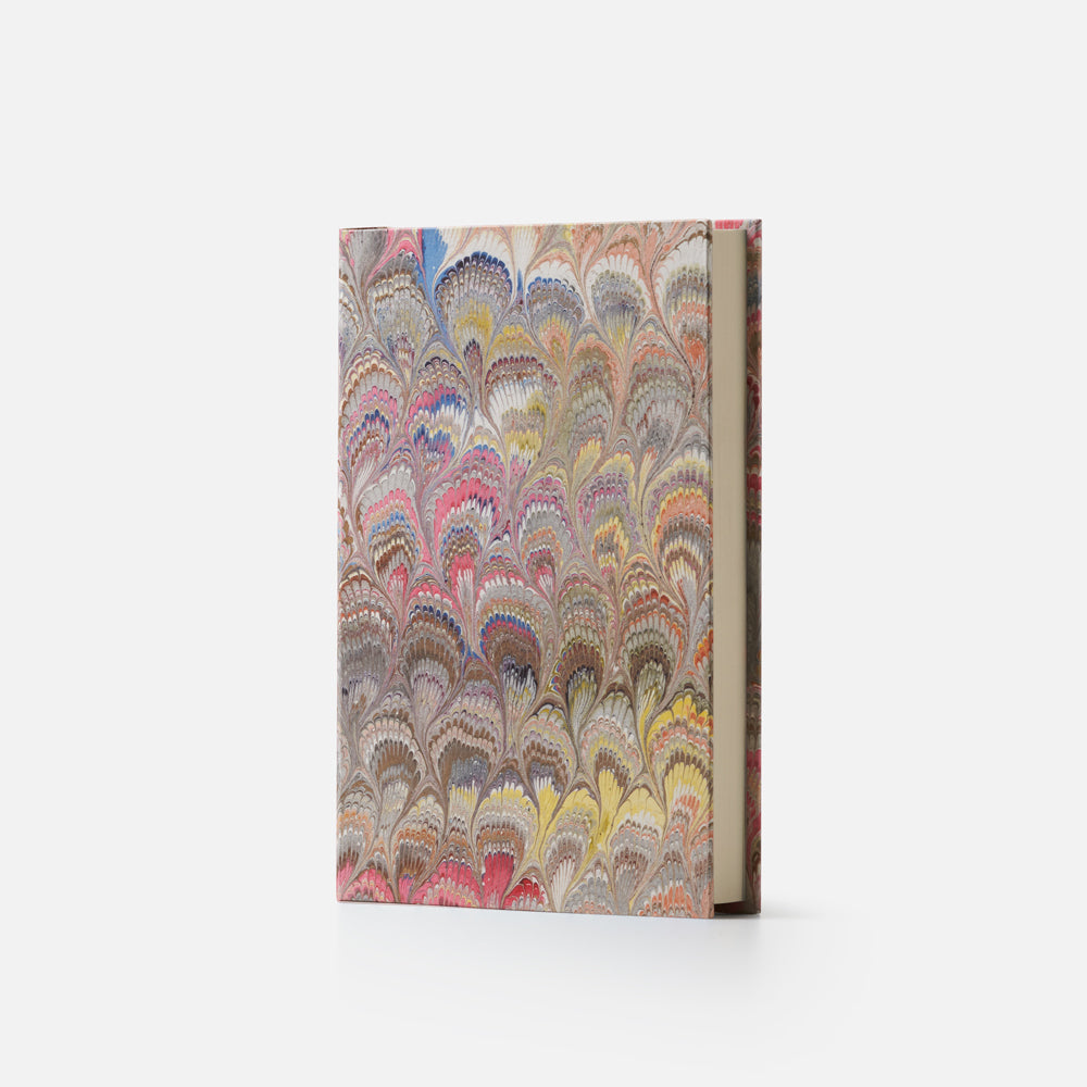 Taccuino pagine bianche<br>Copertina rigida - Collezione Pavoni