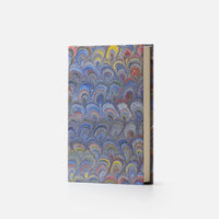 Taccuino pagine bianche<br>Copertina rigida - Collezione Pavoni