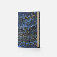 Taccuino pagine bianche<br>Copertina rigida - Collezione Pavoni