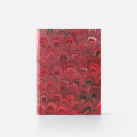 Taccuino pagine bianche<br>Copertina rigida - Collezione Pavoni