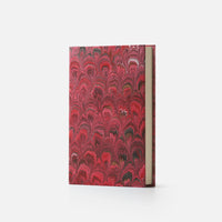 Taccuino pagine bianche<br>Copertina rigida - Collezione Pavoni