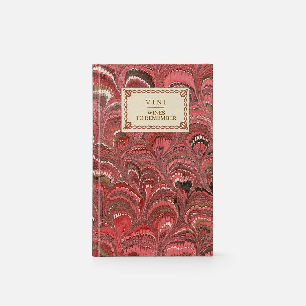 Taccuino Vini<br>Copertina rigida - Collezione Pavoni