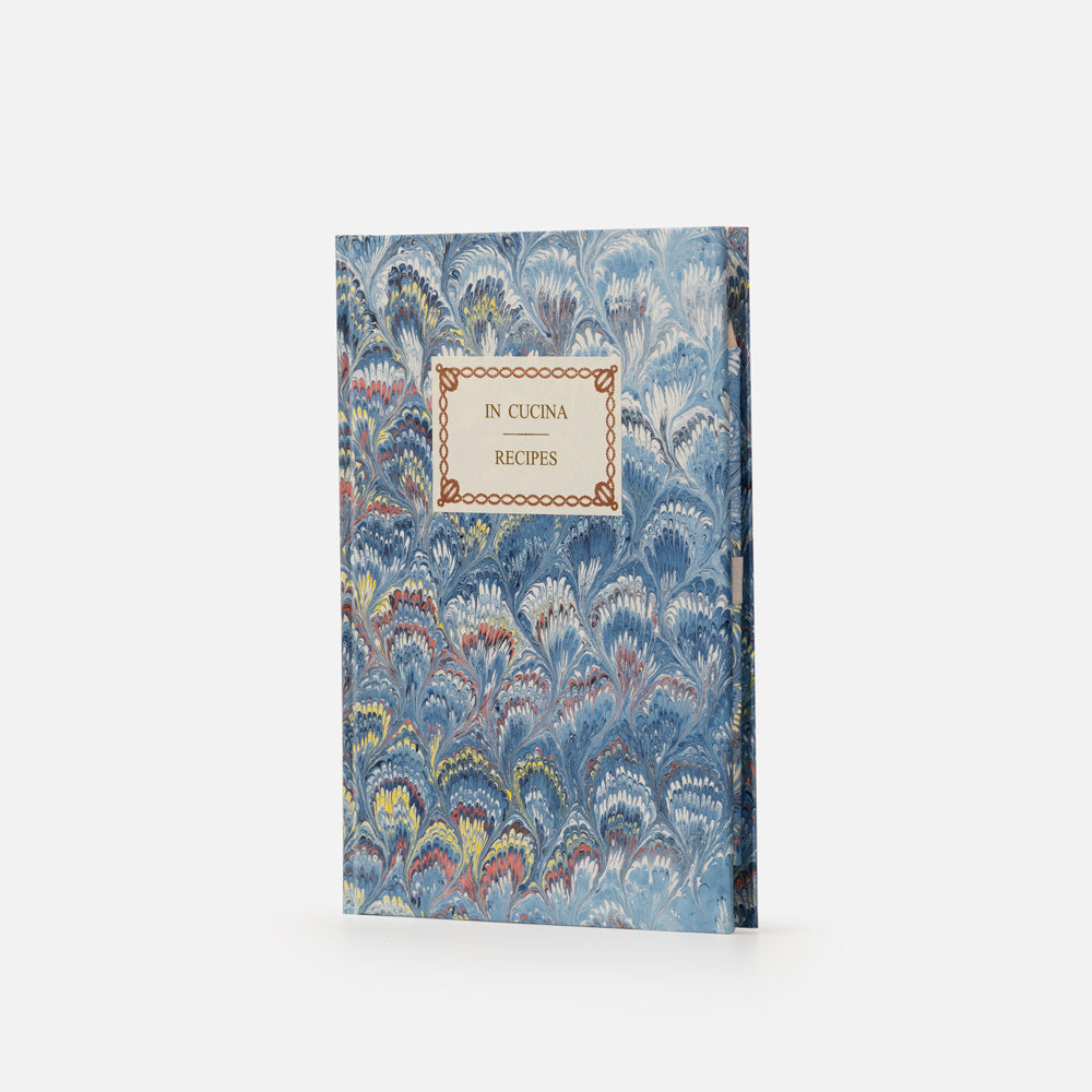 Taccuino Ricette<br>Copertina rigida - Collezione “Pavoni”